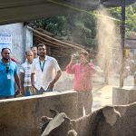 WB-PKSF delegation reviews dairy and environment-friendly construction materials sub-projects